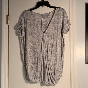 Grey Motherhood Nursing Top